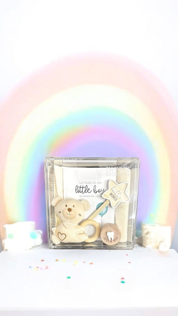 Baby Boy Acrylic Gift Box
