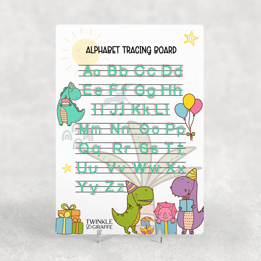 Interactive English Alphabet Tracing Acrylic Board