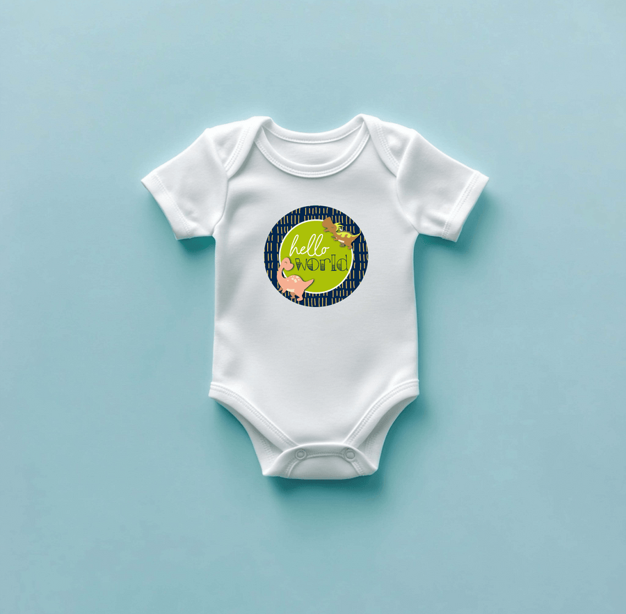 Baby Dino Milestone Stickers - Twinkle and Giraffe Designs