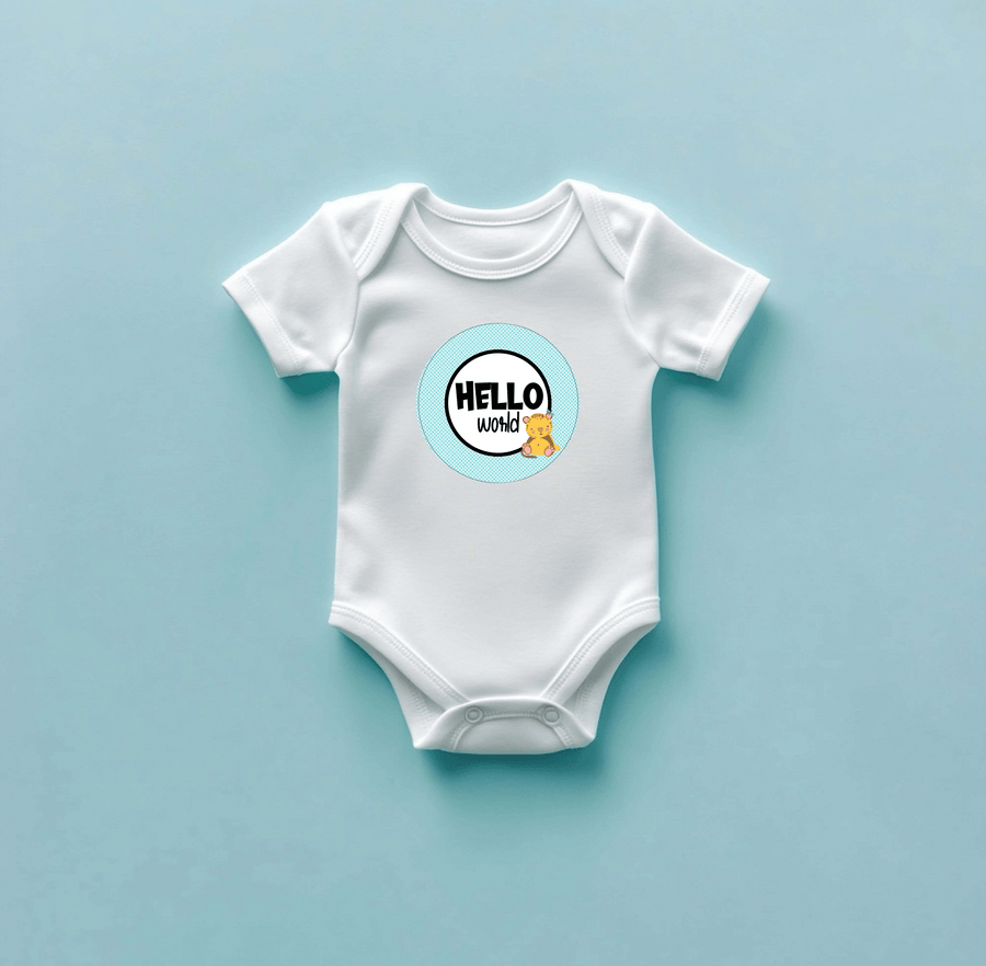 Blue Animals Milestone Stickers - Twinkle and Giraffe Designs