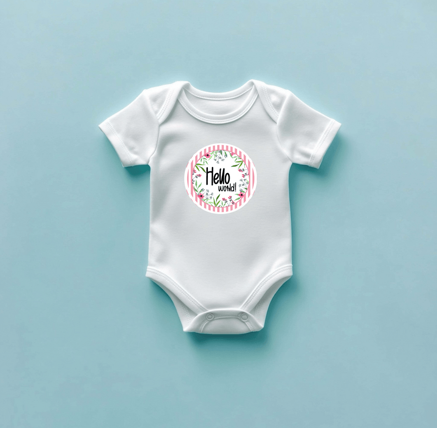 Dainty Pink Milestone Stickers - Twinkle and Giraffe Designs