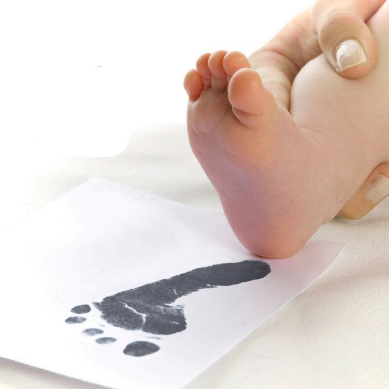 Baby Footprints Personalized Hanging Poster - Cute Little Bear - Twinkle and Giraffe Designs