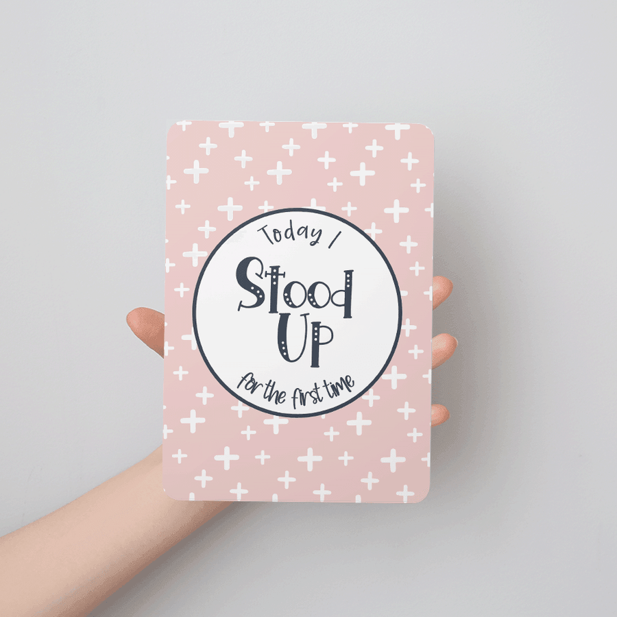 Boho Rainbows Baby Milestone Cards - Set of 25 - Twinkle and Giraffe Designs