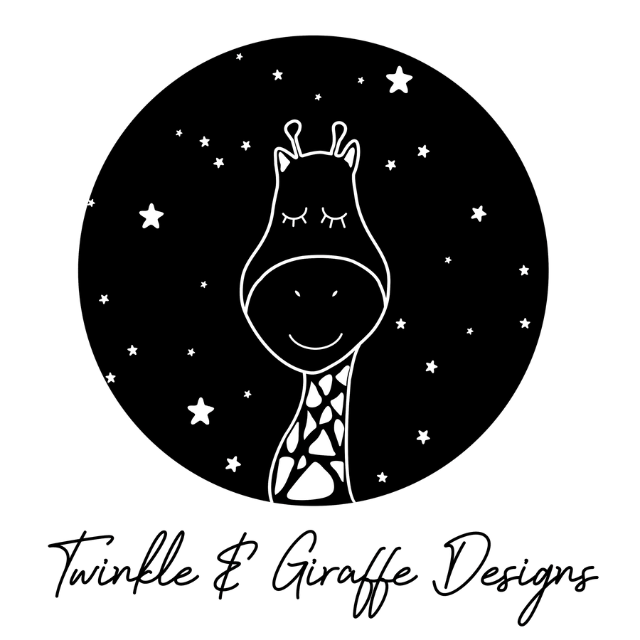 Bunny on a Cloud 1st Birthday Milestone Poster - Twinkle and Giraffe Designs