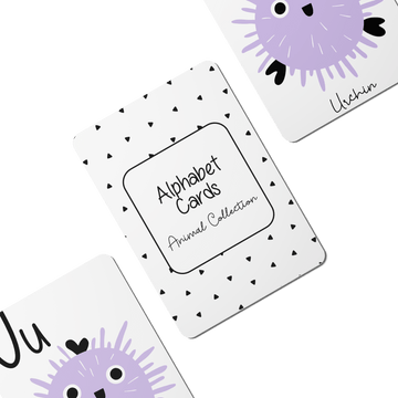 English Alphabet Cards - Twinkle and Giraffe Designs