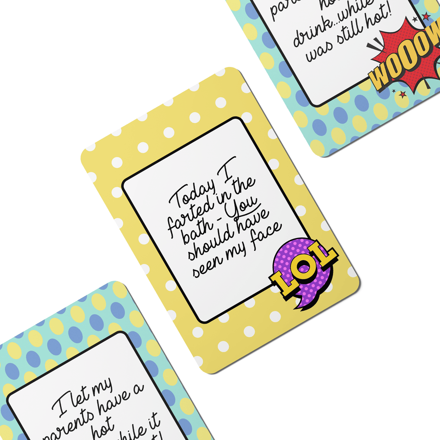 Funny Alternative Baby Milestone Cards - Set of 25 - Twinkle and Giraffe Designs