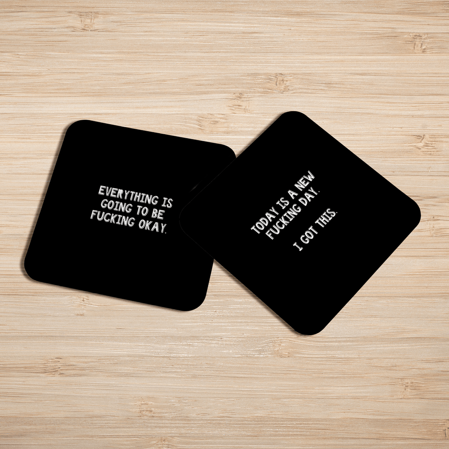 Mini Sweary Affirmation Cards - Twinkle and Giraffe Designs