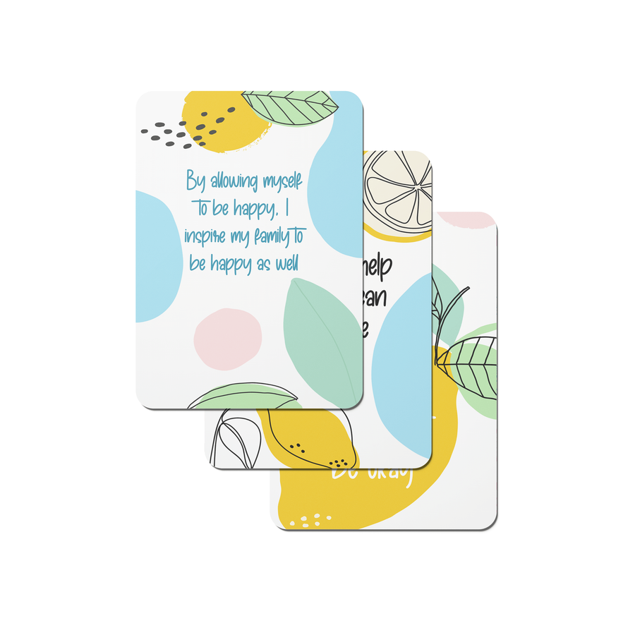 New Mama Affirmation Cards - Set of 20 - Twinkle and Giraffe Designs