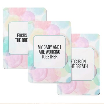 Pregnancy Journey Affirmation Cards - Set of 20 - Twinkle and Giraffe Designs