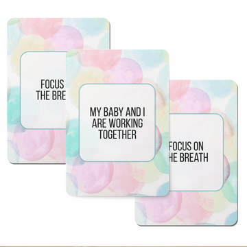 Pregnancy Journey Affirmation Cards - Set of 20 - Twinkle and Giraffe Designs