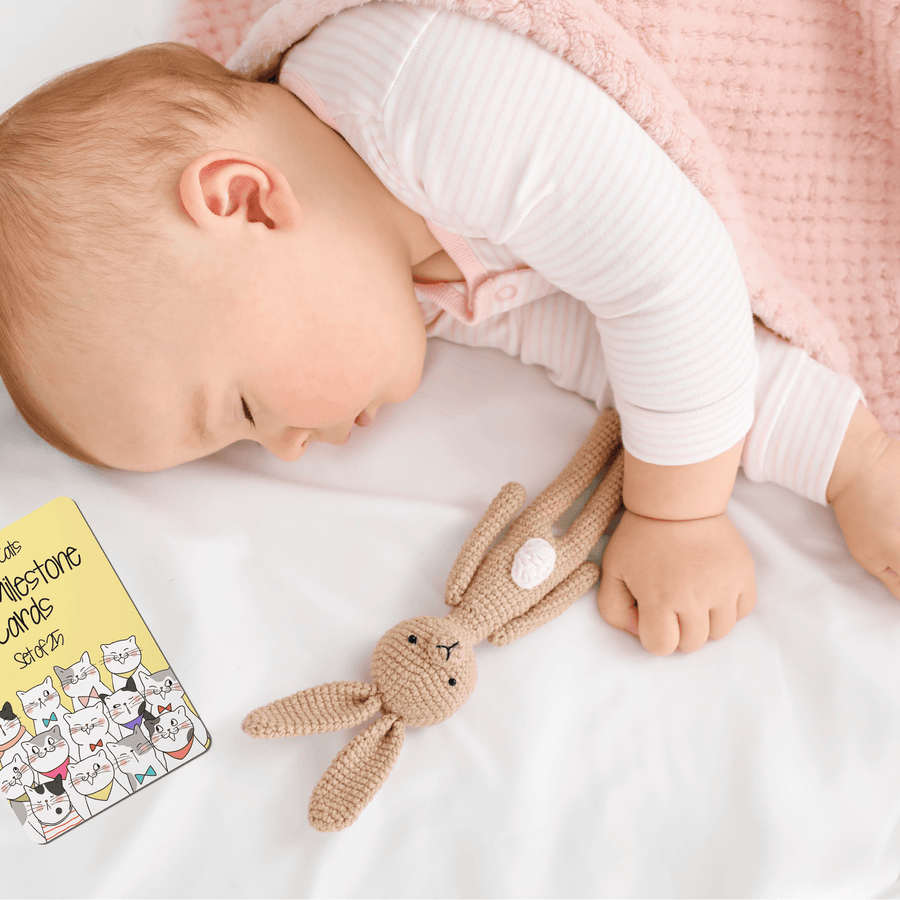 Twinkle Cats Baby Milestone Cards - Set of 25 - Twinkle and Giraffe Designs