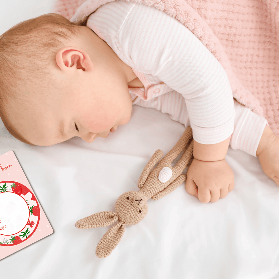 Twinkle Strawberry Baby Milestone Cards - Set of 25 - Twinkle and Giraffe Designs